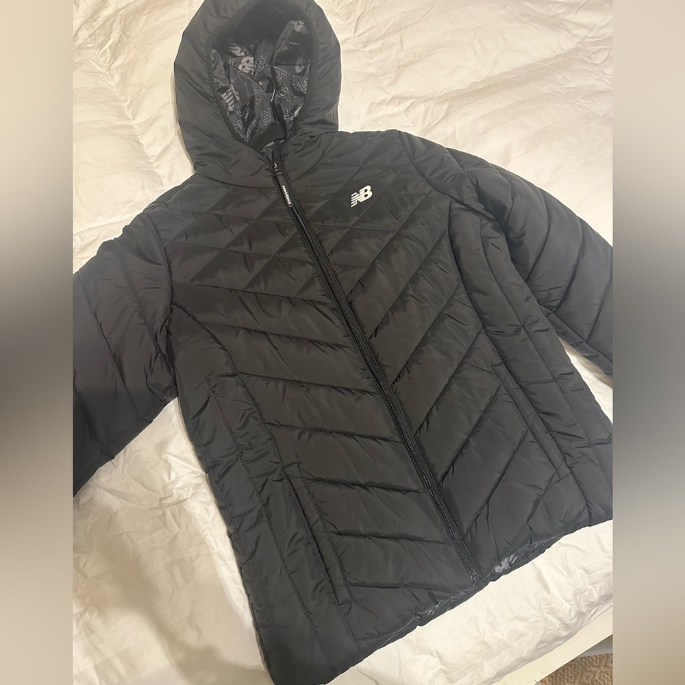 New Balance Black Puffer Jacket